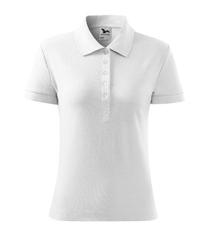 Koszulka Polo Damska Malfini Cotton - 00 Biały