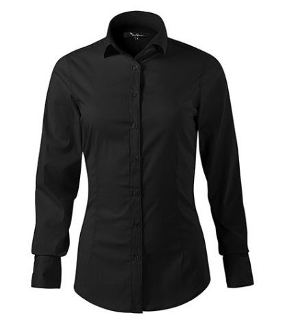 Koszula damska dopasowana Malfini Premium Dynamic - 01 czarny