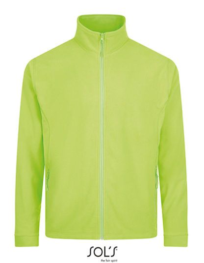 Men's Sol's Micro Fleece Zipped Jacket Nova