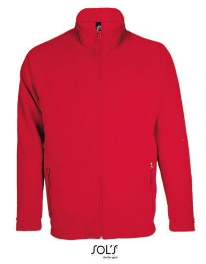 Men's Sol's Micro Fleece Zipped Jacket Nova