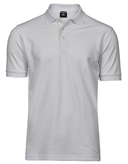 Koszulka Polo Tee Jays Luxury Stretch - White