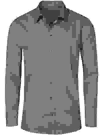 Koszula Promodoro Men`s Poplin Shirt Long Sleeve - Steel Grey