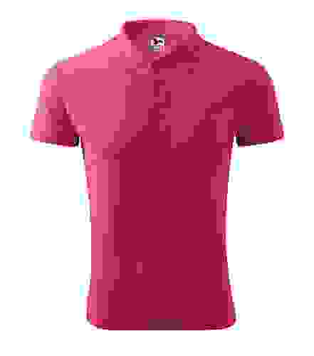 Męska Koszulka Polo Pique - 40 Czerwień Purpurowa