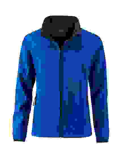 Kurtka James Nicholson Men`s Promo Softshell Jacket - Nautic Blue/Navy