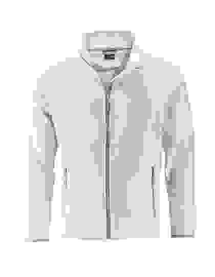 Kurtka James Nicholson Men`s Promo Softshell Jacket - White/White