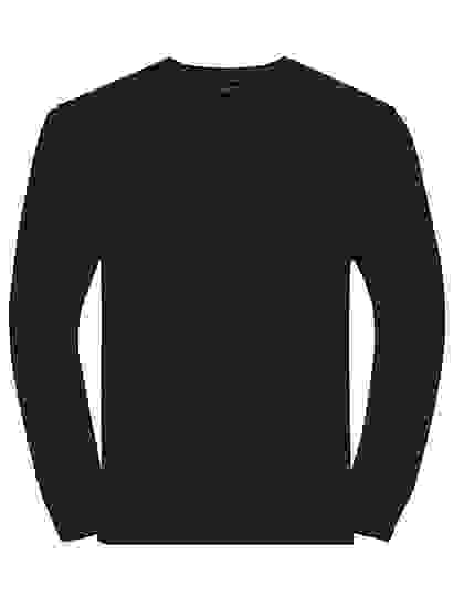 Sweter biznesowy z logo Russel - Charcoal Marl