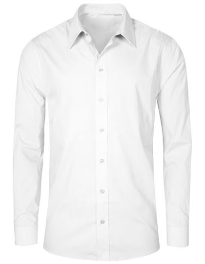 Koszula Promodoro Men`s Poplin Shirt Long Sleeve - White