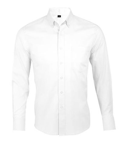 Koszula Sol's Long Sleeve Shirt Business Men - White
