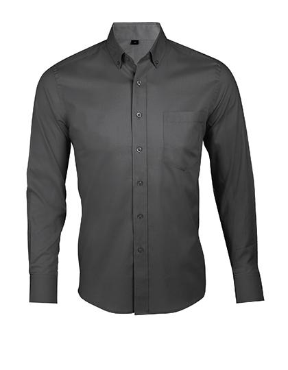 Koszula Sol's Long Sleeve Shirt Business Men - Titanium Grey
