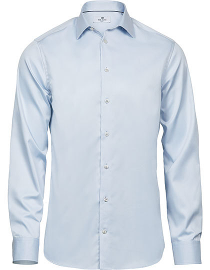 Koszula Tee Jays Luxury Shirt Slim Fit - Light Blue