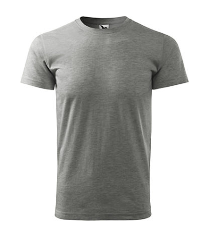 Koszulka męska Malfini Basic - 12 Ciemnoszary Melanż