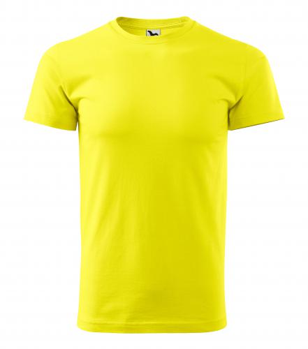 Koszulka męska Malfini Basic - 96 Cytrynowy