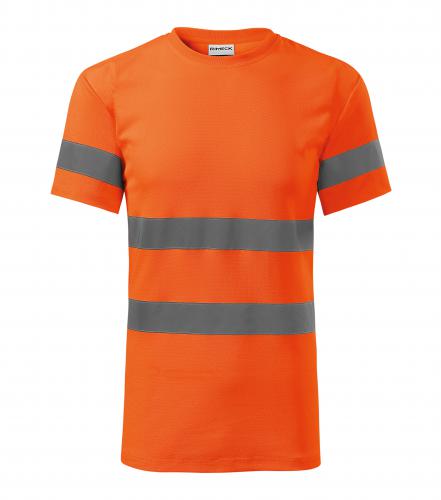 Koszulka odblaskowa Rimeck HV Protect 1V9 - 98 Pomarańczowy