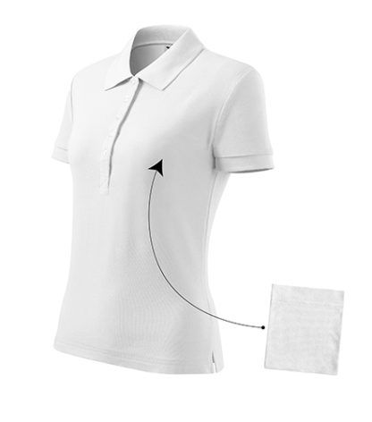 Koszulka Polo Damska Malfini Cotton - 00 Biały