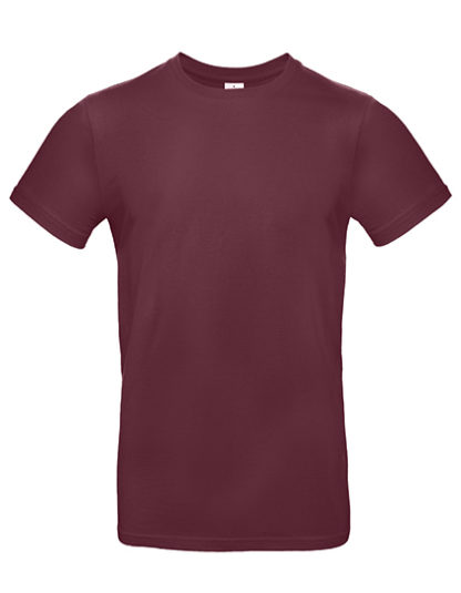 Koszulka T-Shirt B&C #E190 - Burgundy