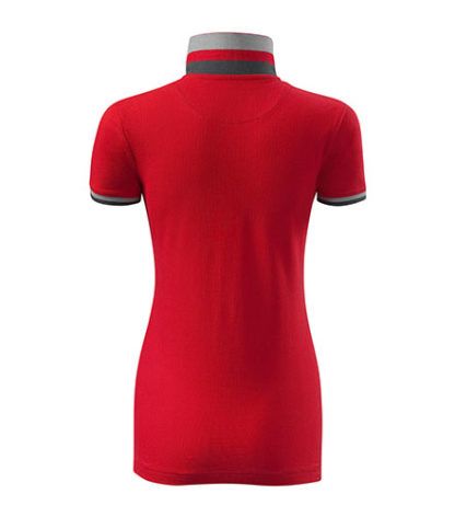 Damska koszulka Polo Malfini Premium Collar Cup - 71 formula red