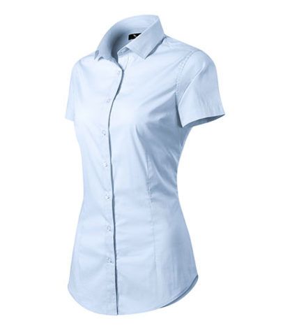 Koszula damska dopasowana Malfini Premium Flash - 82 light blue