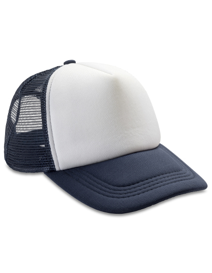Dwukolorowa czapka z daszkiem Result Detroit - Navy/White