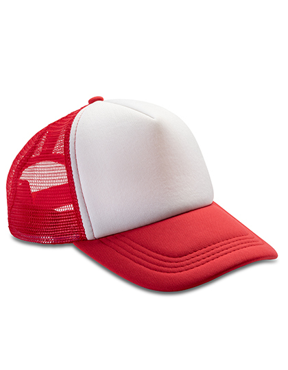Dwukolorowa czapka z daszkiem Result Detroit - Red/White
