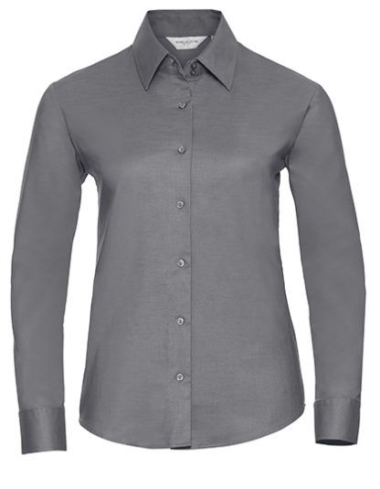 Ladies` Russell Classic Oxford Shirt LS