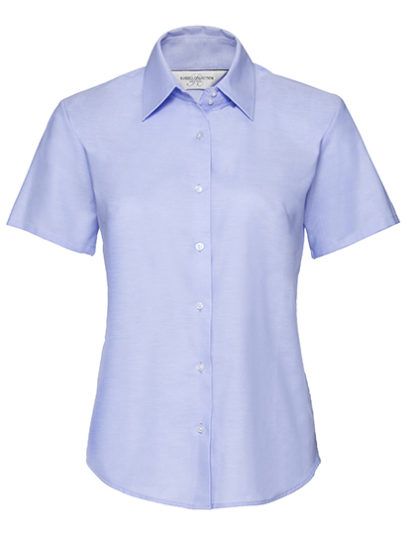 Koszula Russell Ladies` Short Sleeve Classic Oxford Shirt