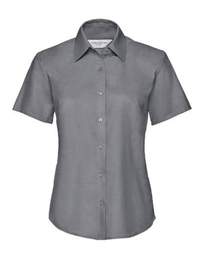 Koszula Russell Ladies` Short Sleeve Classic Oxford Shirt