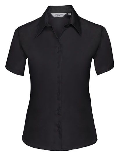 Ladies` Russell Tailored Non-Iron Shirt SS