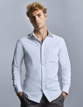 Men's Russell Coolmax Tailored® Shirt LS
