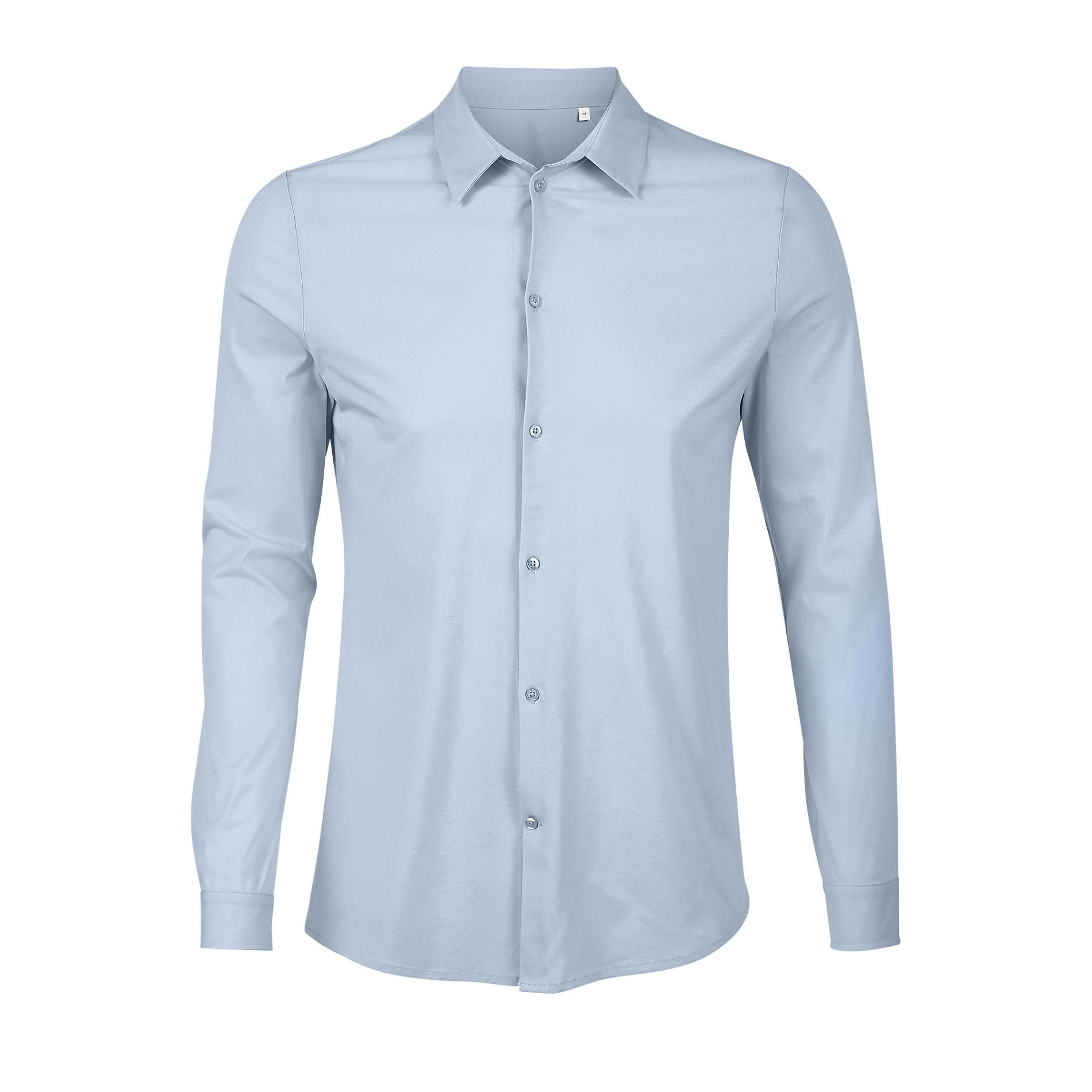 Koszula firmowa Neoblu Jersey Balthazar - Soft Blue