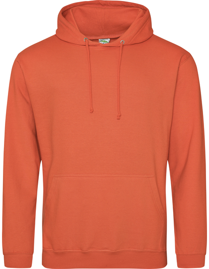 Bluza z kapturem Just Hoods College Hoodie - Orange