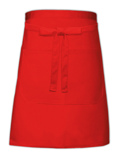 Zapaska kelnerska z kieszenią Link Kitchen Wear 90 x 50 cm - Red
