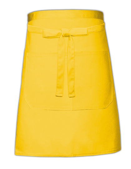 Zapaska kelnerska z kieszenią Link Kitchen Wear 90 x 50 cm - Yellow