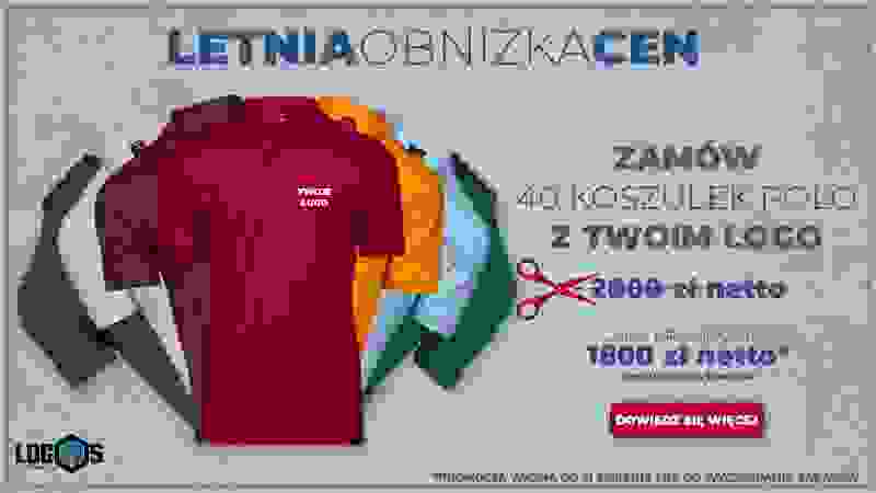 Koszuki polo z logo - promocja 2022